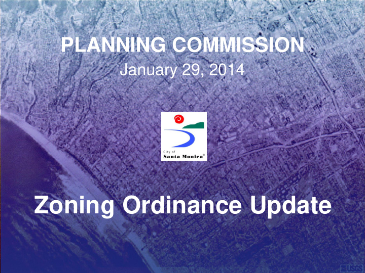 zoning ordinance update