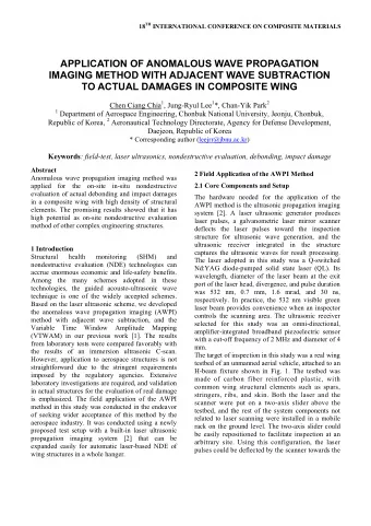 APPLICATION OF ANOMALOUS WAVE PROPAGATION  IMAGING METHOD WITH ADJACENT WAVE SUBTRACTION  TO ACTUAL