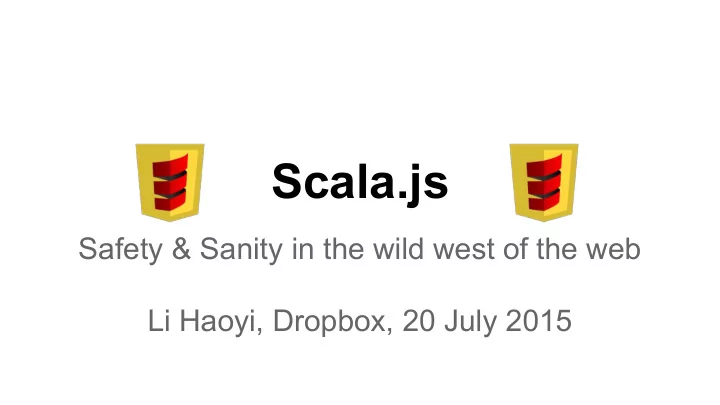 scala js