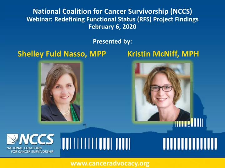 shelley fuld nasso mpp kristin mcniff mph