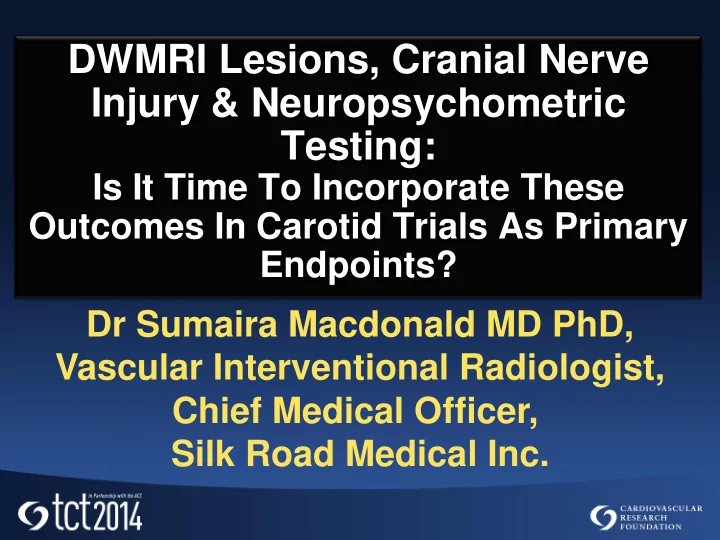 dwmri lesions cranial nerve