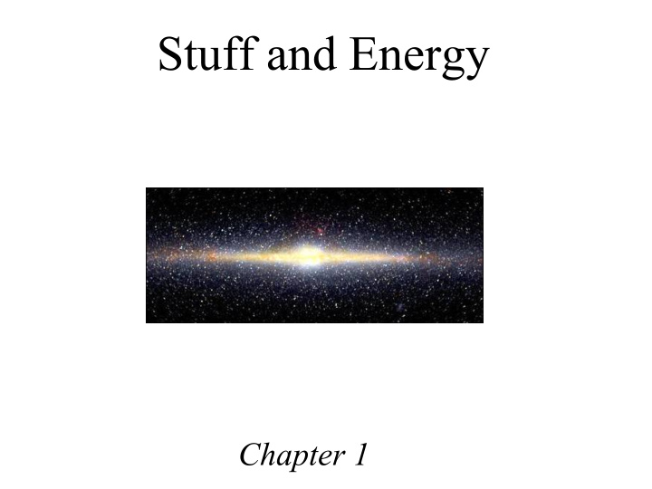 stuff and energy