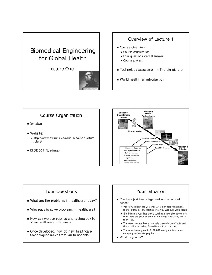 biomedical engineering