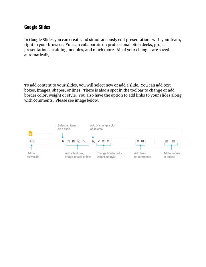 google slides