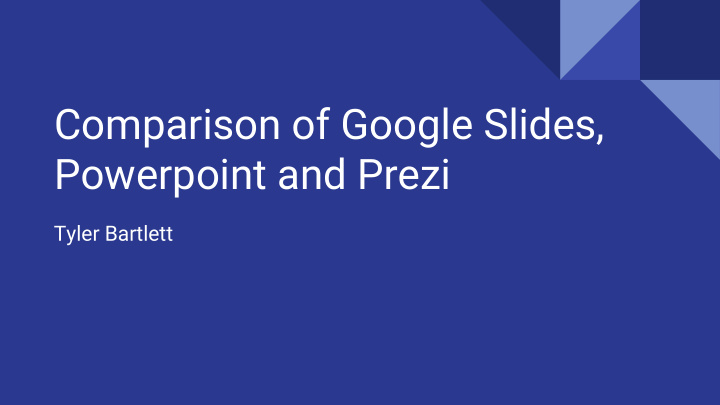 comparison of google slides powerpoint and prezi