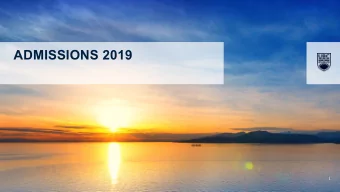 ADMISSIONS 2019  1  BC12 ADMISSIONS: CURRENT PROCESS  Assessment  Content  Measurement  Academic