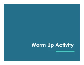 Warm Up Activity  True or False  Vaping in Minnesota  1. You can vape/JUUL at school.  2. You must