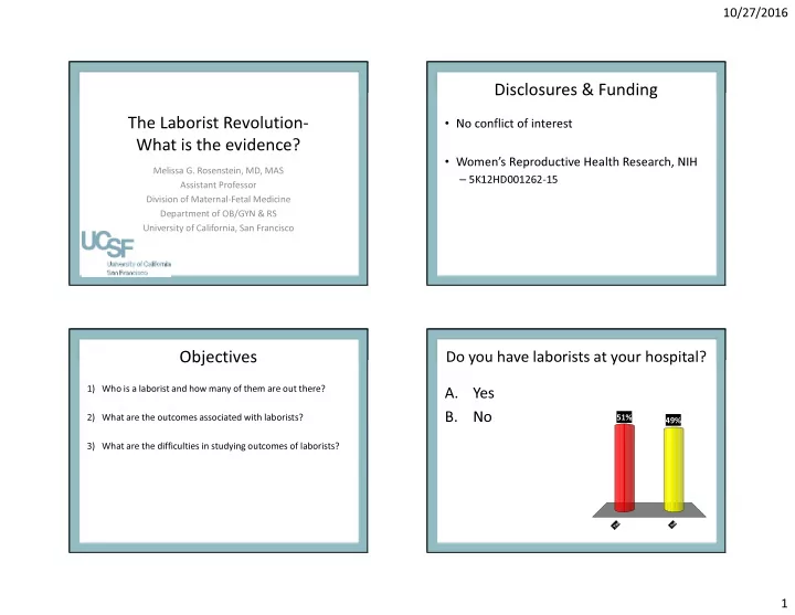 disclosures funding