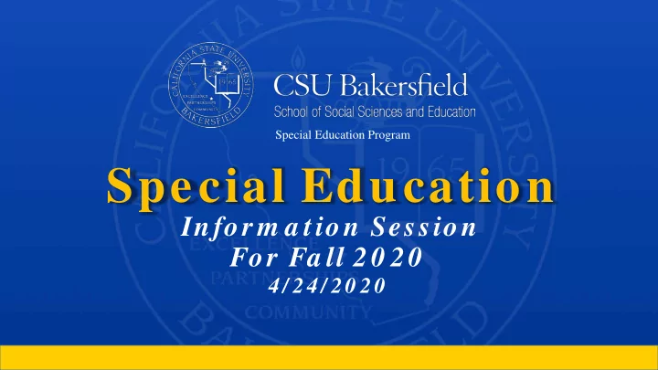 special education