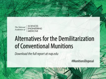 Alternatives for the Demilitarization of Conventional  Munitions  Public Release Webinar  December