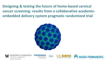 cancer screening: results from a collaborative academic-  embedded delivery system pragmatic