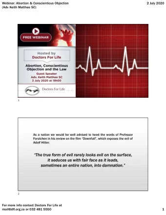 The true form of evil rarely looks evil on the surface,  it seduces us with fair face as it