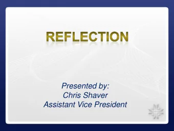 Presented by:  Chris Shaver Assistant Vice President  Presenters  Barbara Morales, RN, BSN  Janet