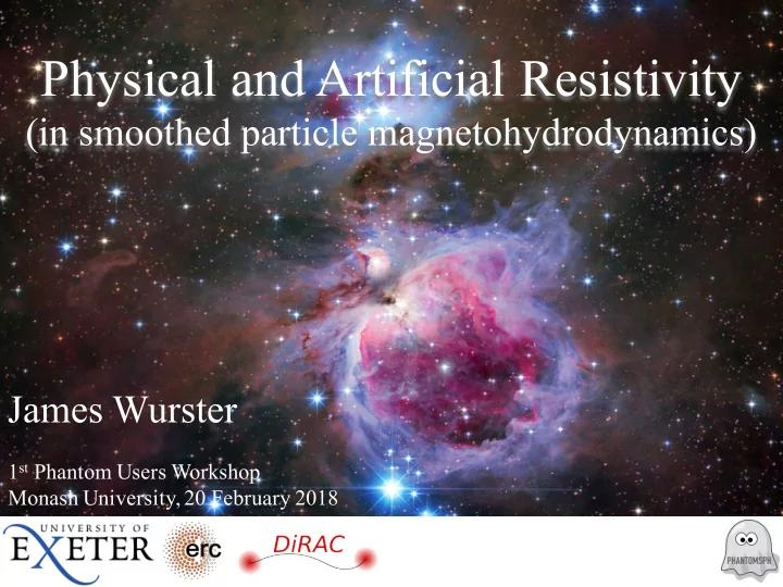 physical and artificial resistivity