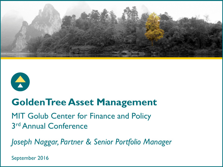 goldentree asset management