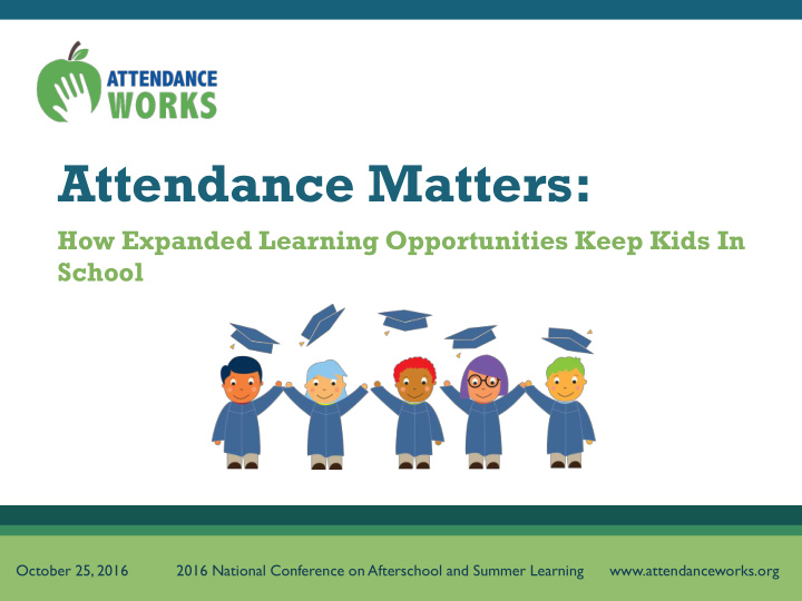 attendance matters