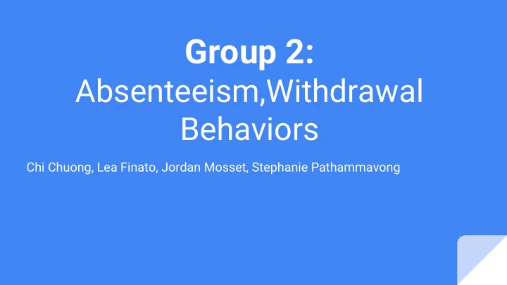 group 2