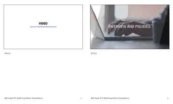 [TITLE]  [TITLE] BSA  Adult  YPT  2018  PowerPoint  Presentation BSA  Adult