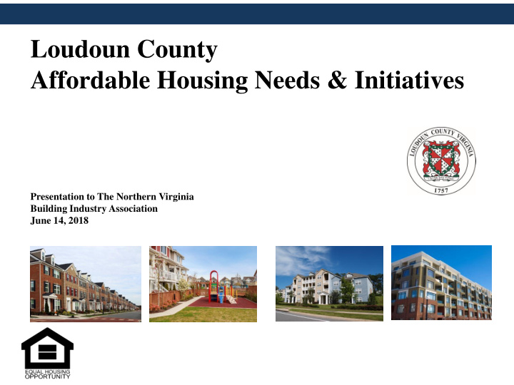 affordable housing needs amp initiatives