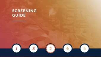 1  2  3  4  5  F I N A N C I A L  P R O T E C T I O N S  S E R V I C E  SCREENING  The Screening