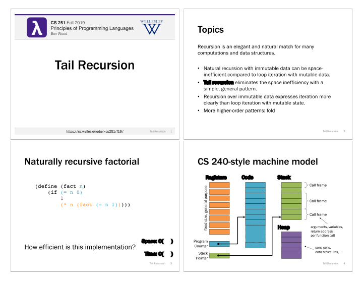 cs 251 fall 2019 cs 251 fall 2019 topics principles of