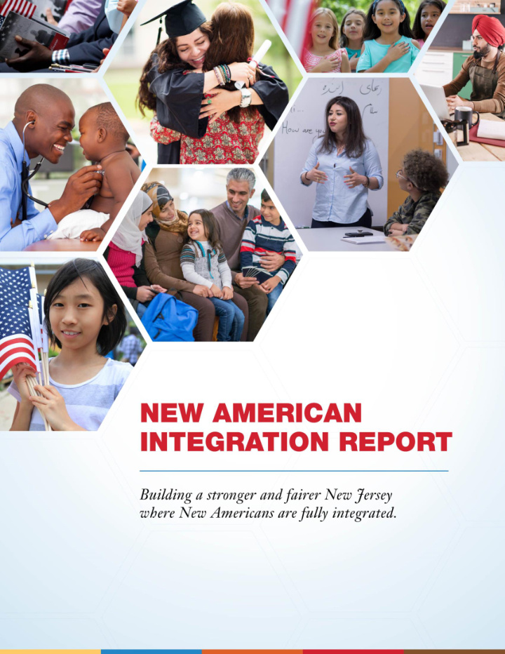 new americans integration report letter from the