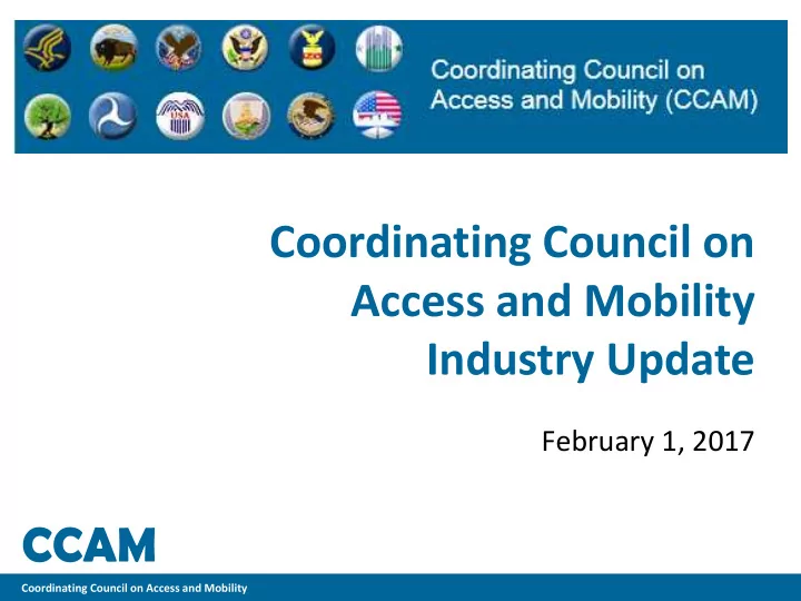 coordinating council on