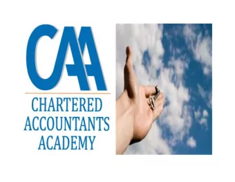 DECEASED ESTATES AND TRUSTS  LEADER IN NURTURING CHARTERED ACCOUNTANTS  2  www.caa.ac.zw  SECTION 2