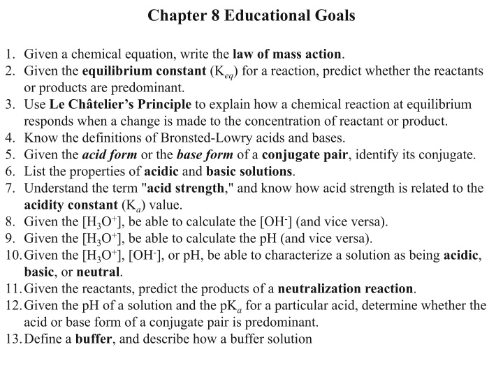 chapter 8 educational goals