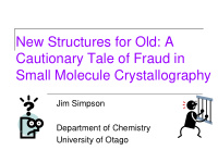 new structures for old a cautionary tale of fraud in