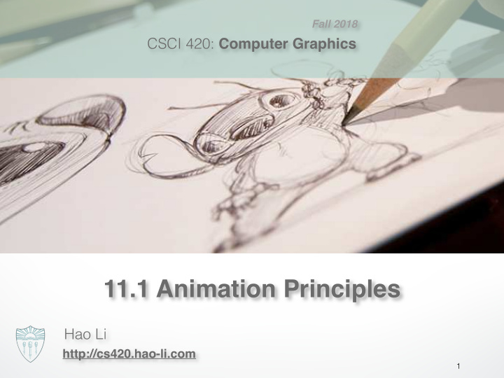 11 1 animation principles
