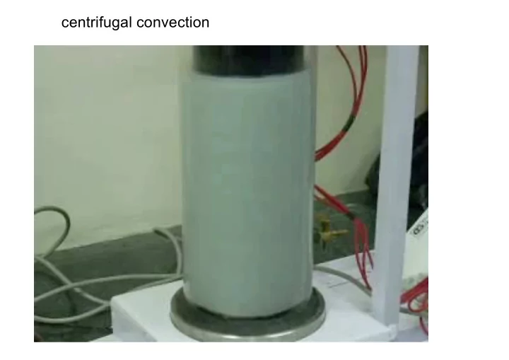 centrifugal convection rayleigh benard convection