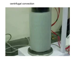 centrifugal convection  Rayleigh-Benard convection  Rayleigh-Benard convection  Gold paint