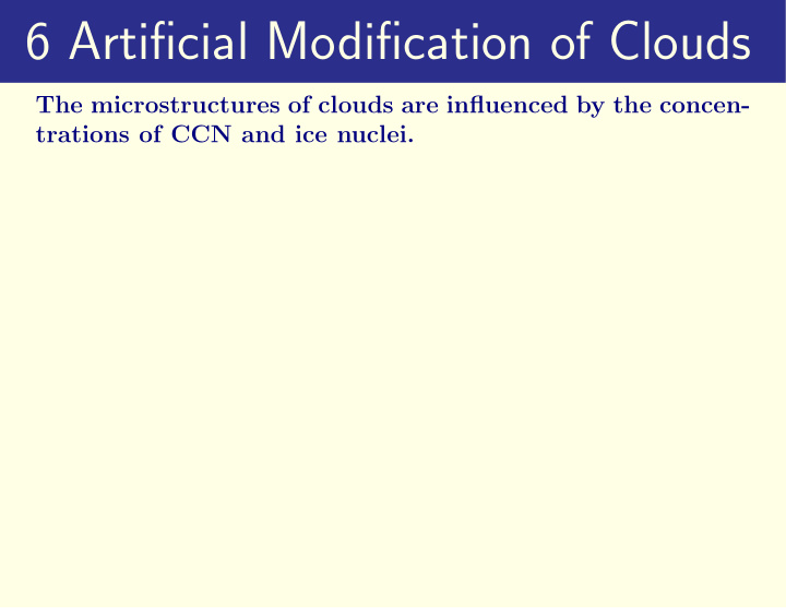 6 artificial modification of clouds