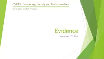 Evidence September 17 th , 2018  HW2 Discussion The argumentative essay is a genre of  u  writing