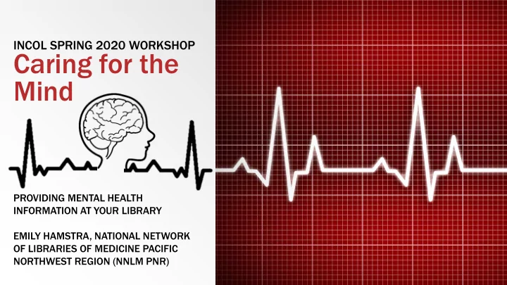caring for the mind
