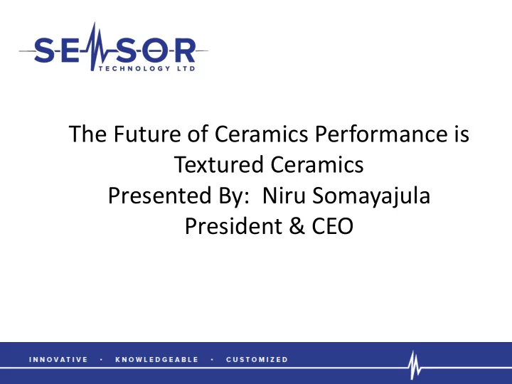 president ceo