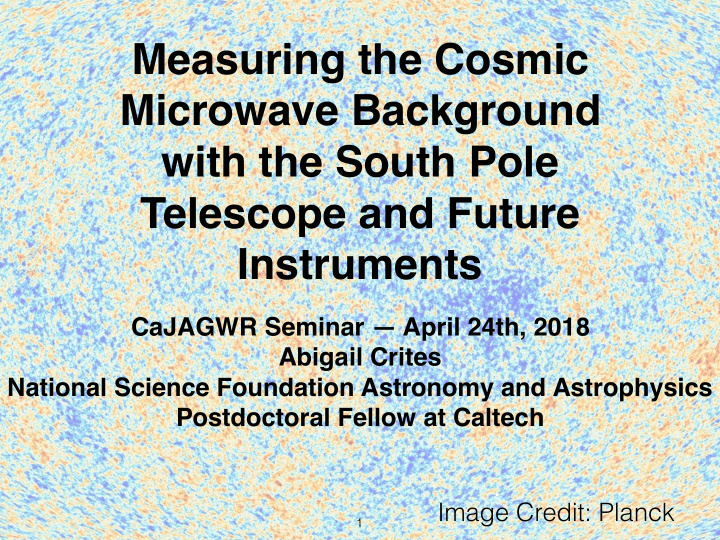 measuring the cosmic microwave background with the south