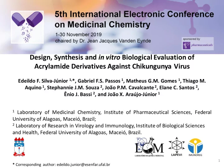 design synthesis and in vitro biological evaluation of