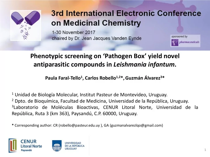 phenotypic screening on pathogen box yield novel