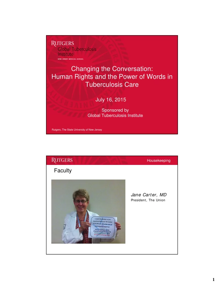 changing the conversation human rights and the power of