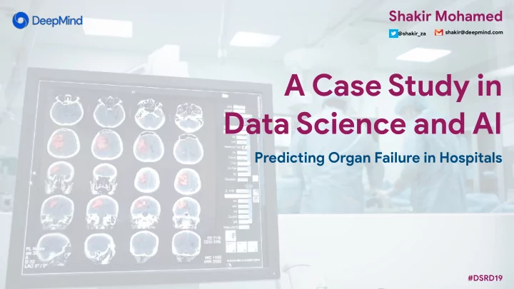 a case study in data science and ai