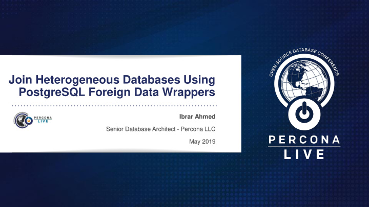 postgresql foreign data wrappers