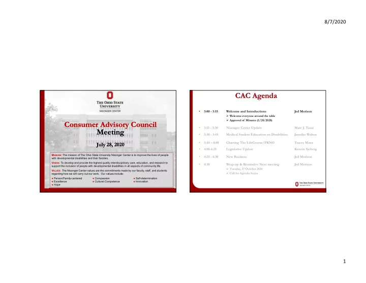 consumer advisory council consumer advisory council
