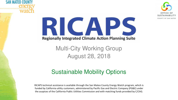 multi city working group august 28 2018 sustainable