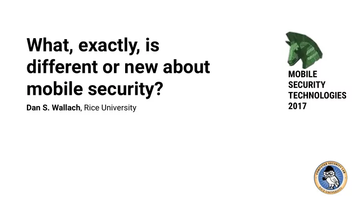 what exactly is different or new about