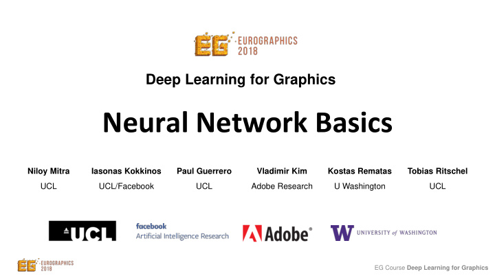 neural network basics