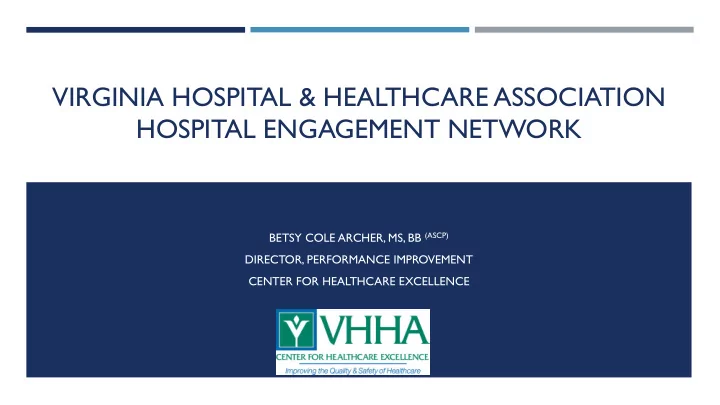 virginia hospital amp healthcare association hospital