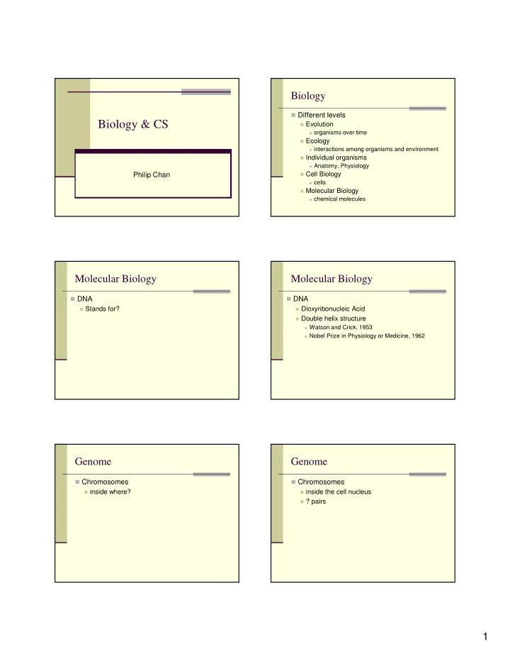 biology cs