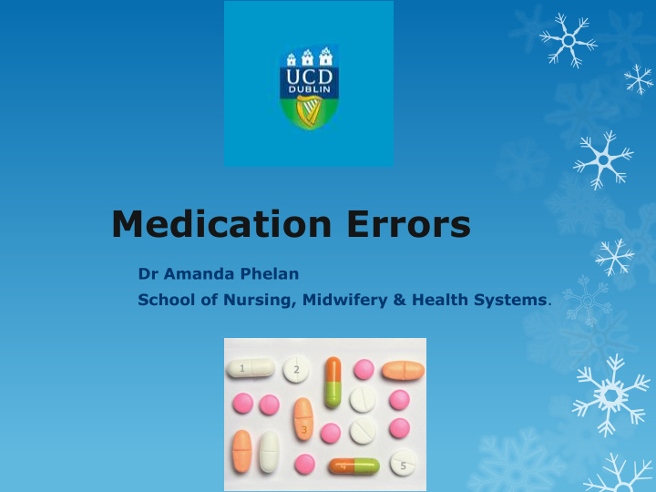 medication errors
